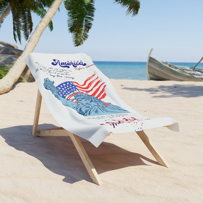 Miss Americana Beach Towel
