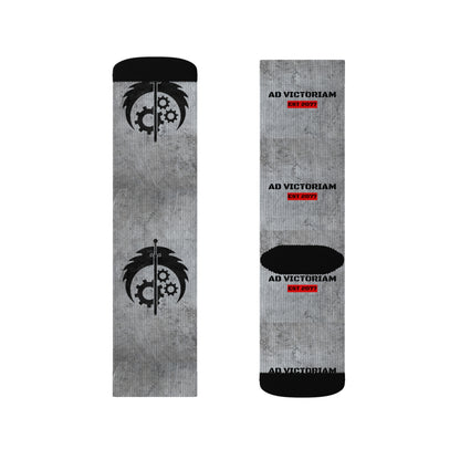 Brother Hood of Steel Sublimation Socks
