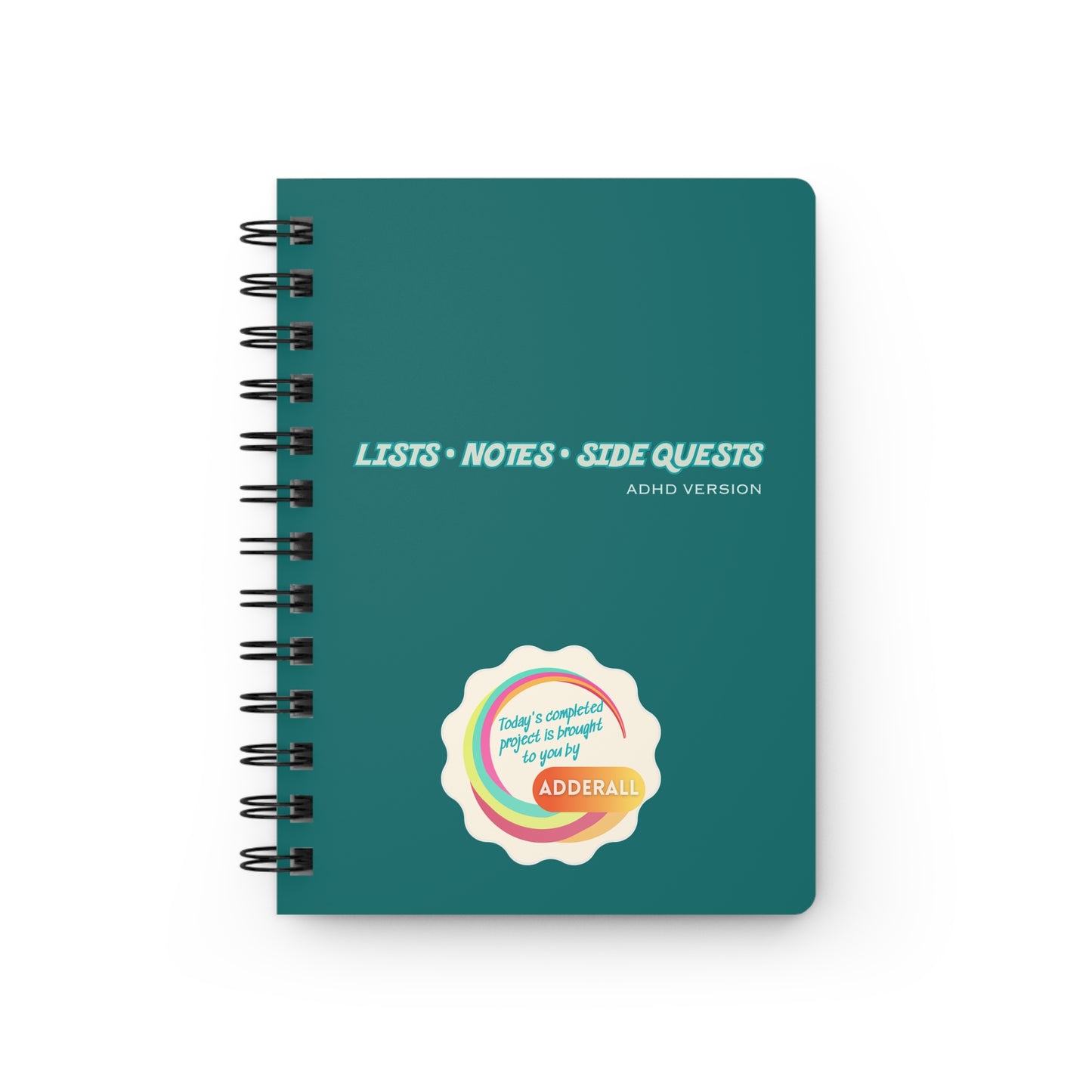 ADHD Spiral Bound Journal