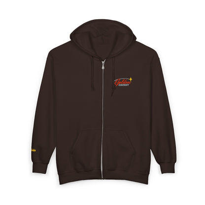 Stay Golden Logo Full Zip Hooded Sweatshirt