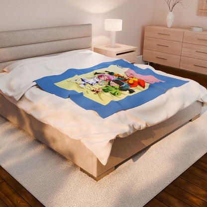 Sugar Snow Fairy Velveteen Plush Blanket