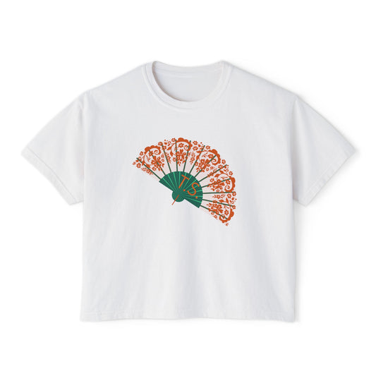 Showgirl Era Women's Boxy Crop Tee