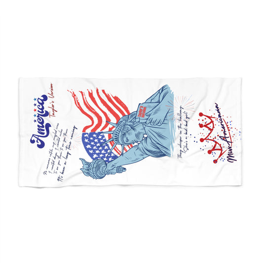 Miss Americana Beach Towel