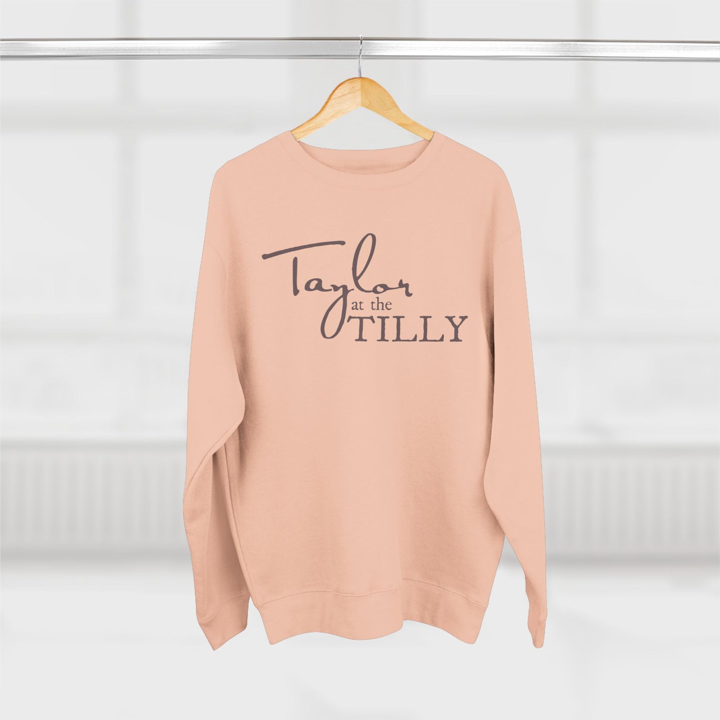 Taylor at the Tilly Crewneck Sweatshirt