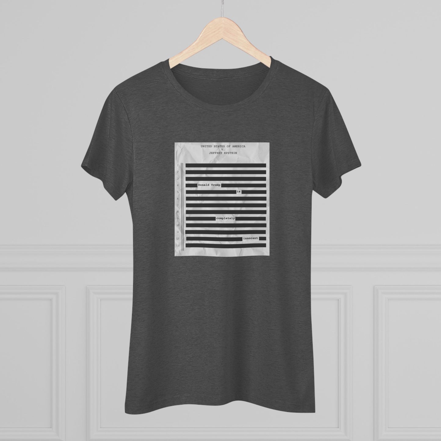 Release ALL The Files Women's Fitted Tee