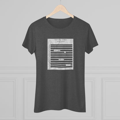 Release ALL The Files Women's Fitted Tee