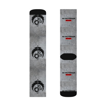 Brother Hood of Steel Sublimation Socks