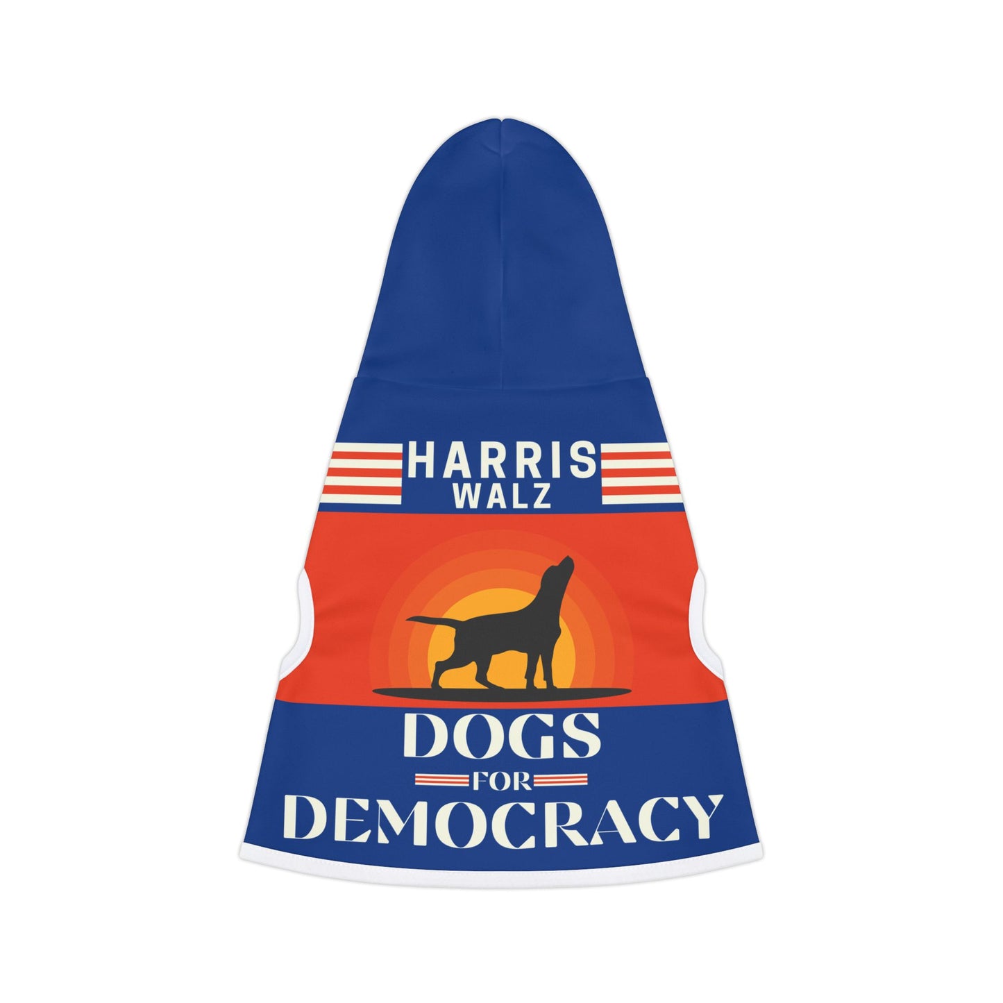 Dogs For Democracy Pet Hoodie