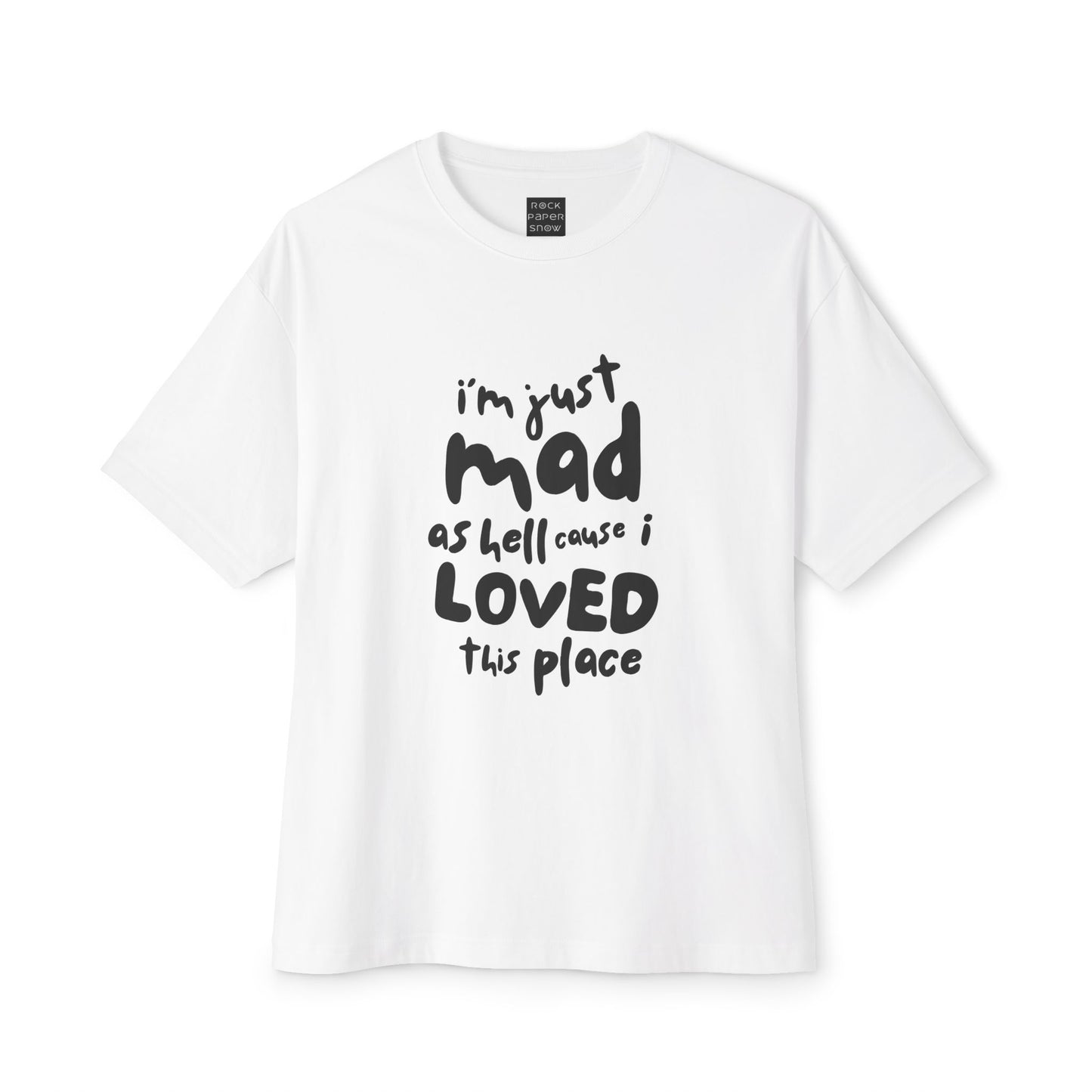 Mad as hell - Oversized Boxy Tee