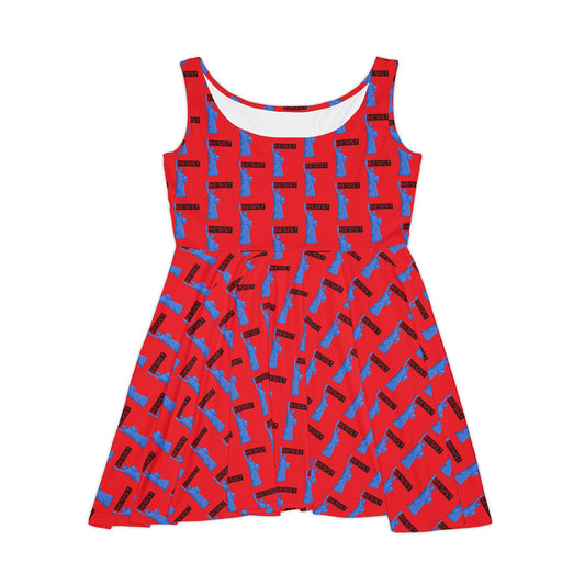 Lady Liberty Resist Women's Skater Dress