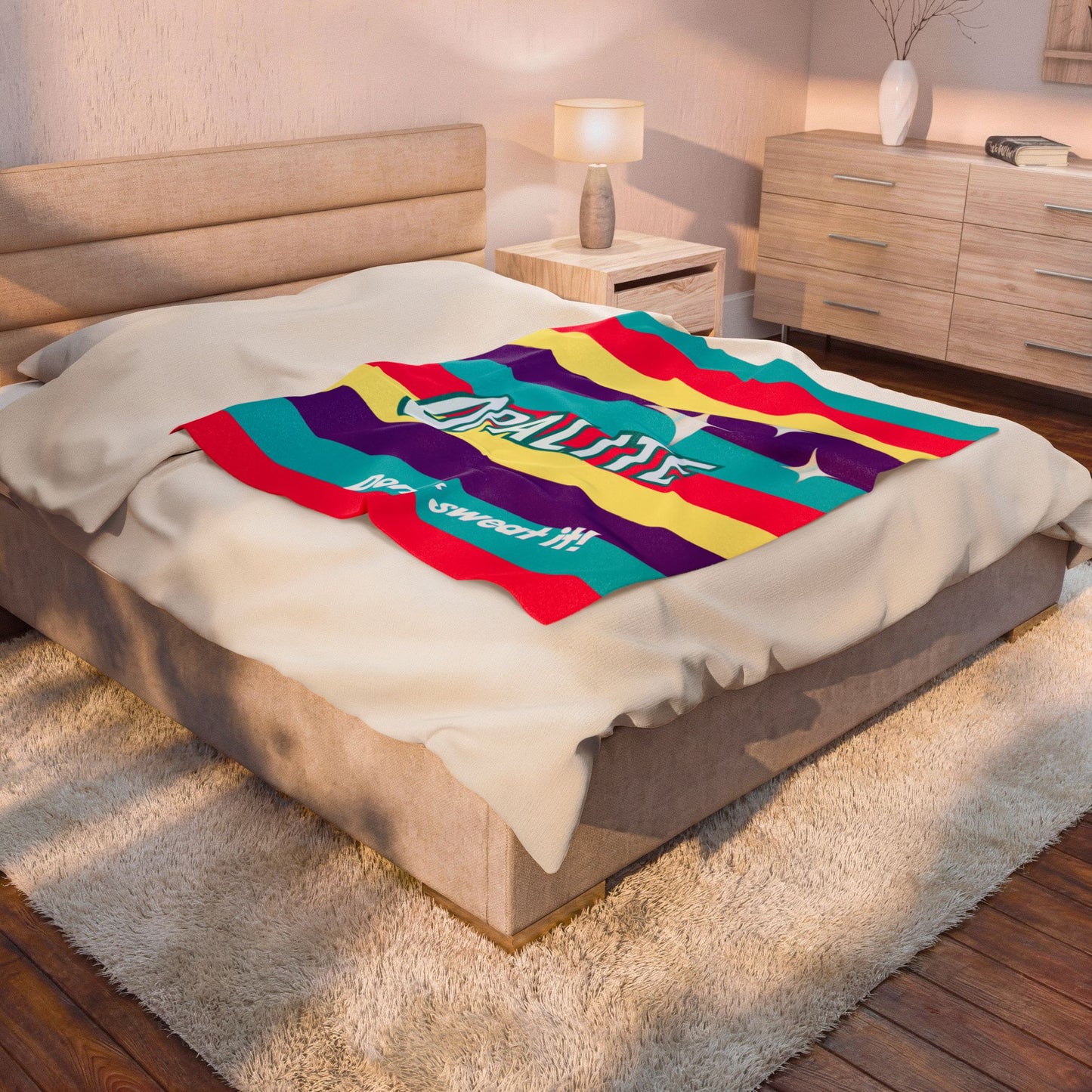 Don't Sweat It Plush Blanket
