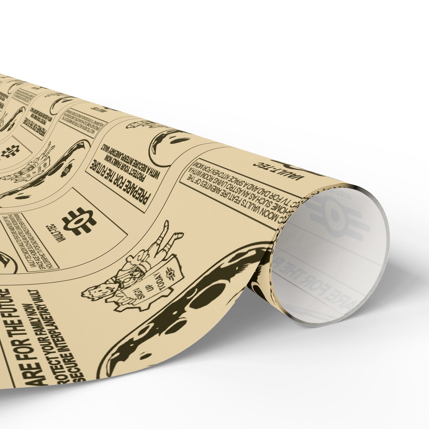 Vault Tex Fallout Wrapping Papers