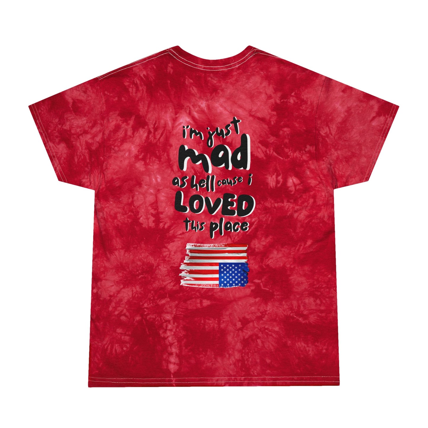 Peaceful Tie Dye Cotton Tee