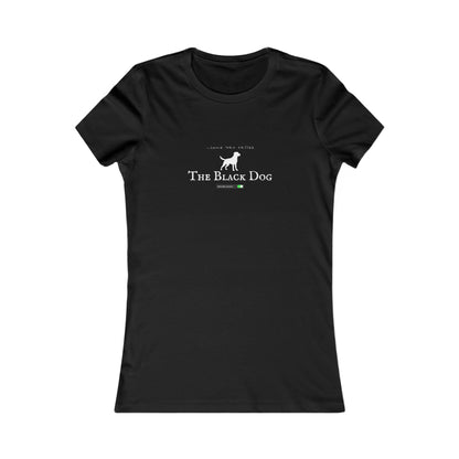 The Black Dog Fitted Women's Tee