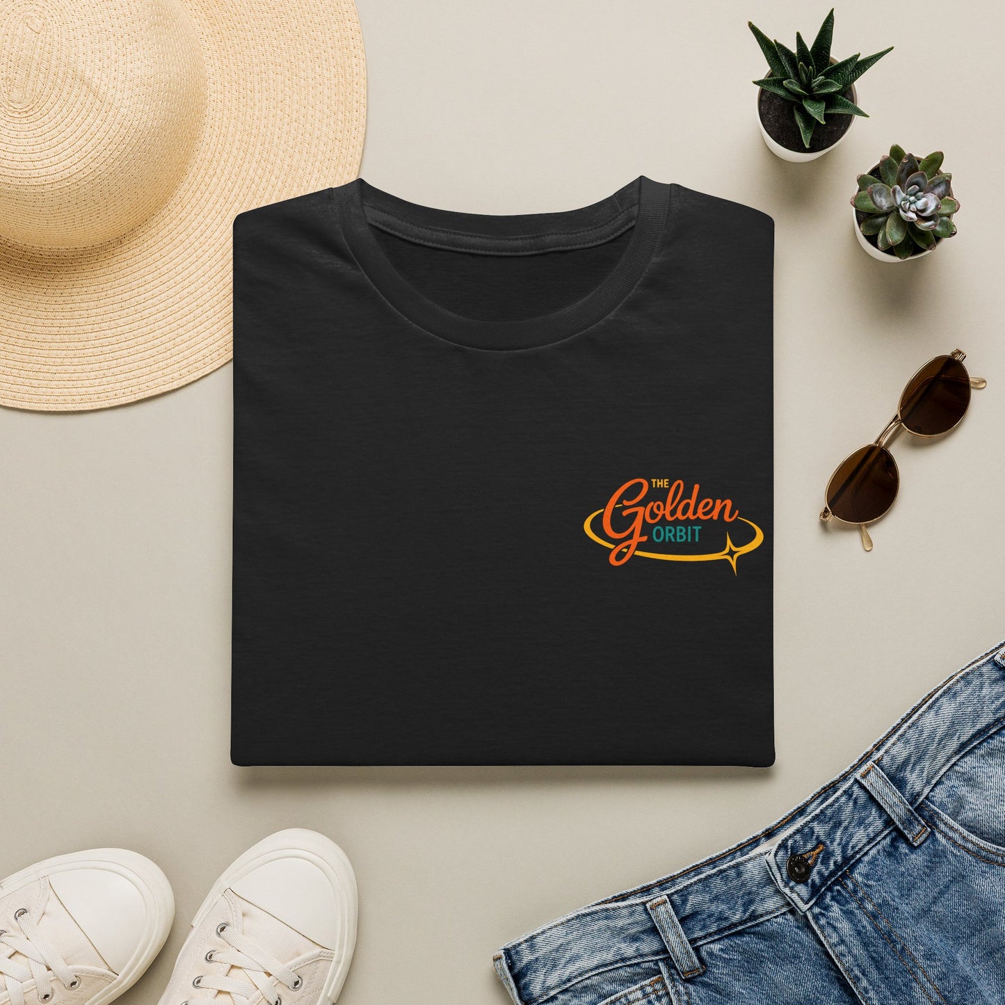 Vintage Photo - Golden Orbit Tee