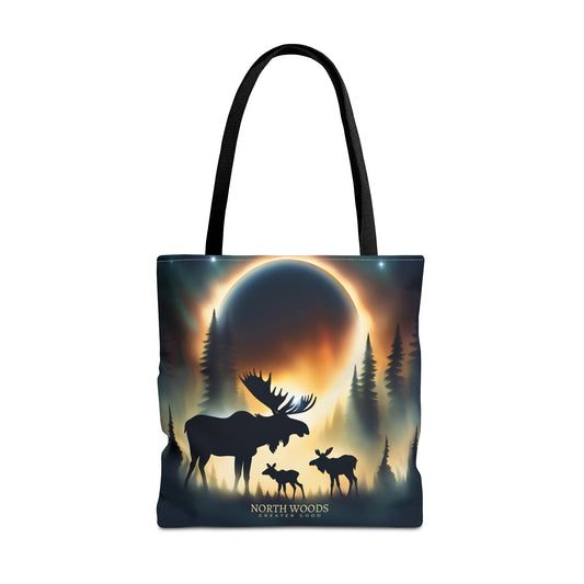 Eclipse New Hampshire Moose Tote Bag