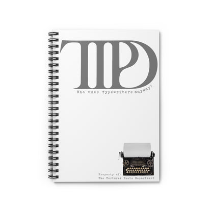 TTPD Spiral Notebook - Ruled Line