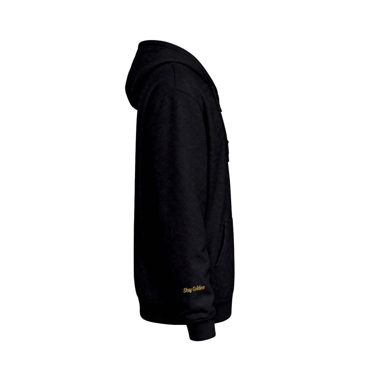 Stay Golden Logo Full Zip Hooded Sweatshirt