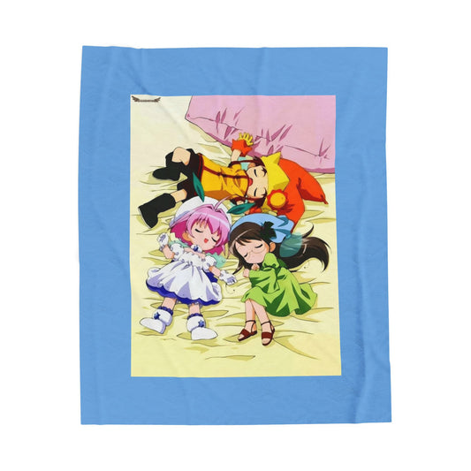 Sugar Snow Fairy Velveteen Plush Blanket