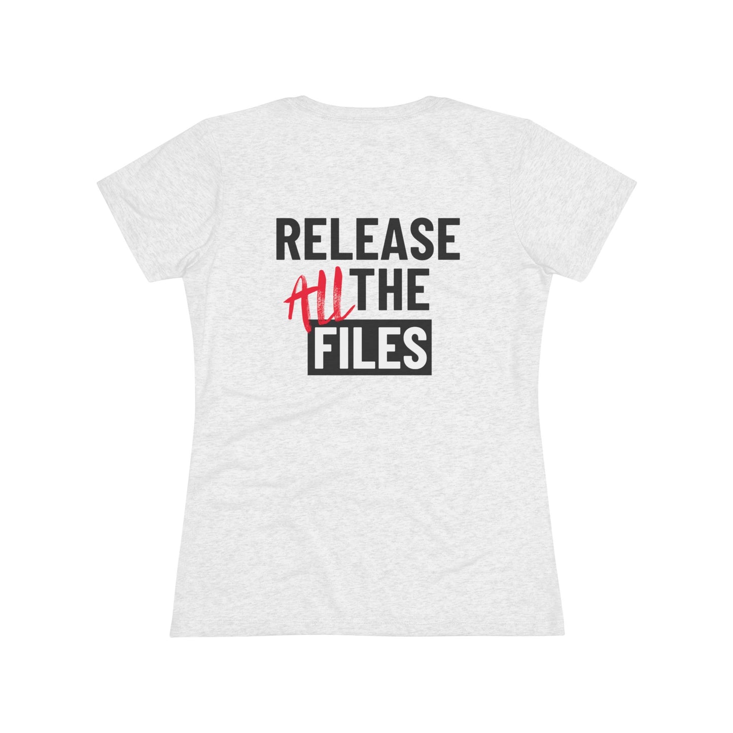 Release ALL The Files Women's Fitted Tee