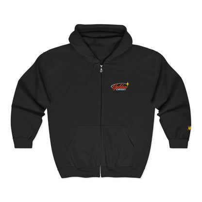 Golden Orbit Unisex Heavy Blend™ Full Zip Hooded Sweatshirt