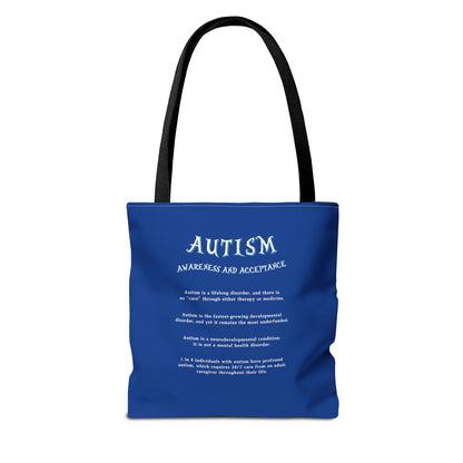 Alice Autism Awareness Tote Bag