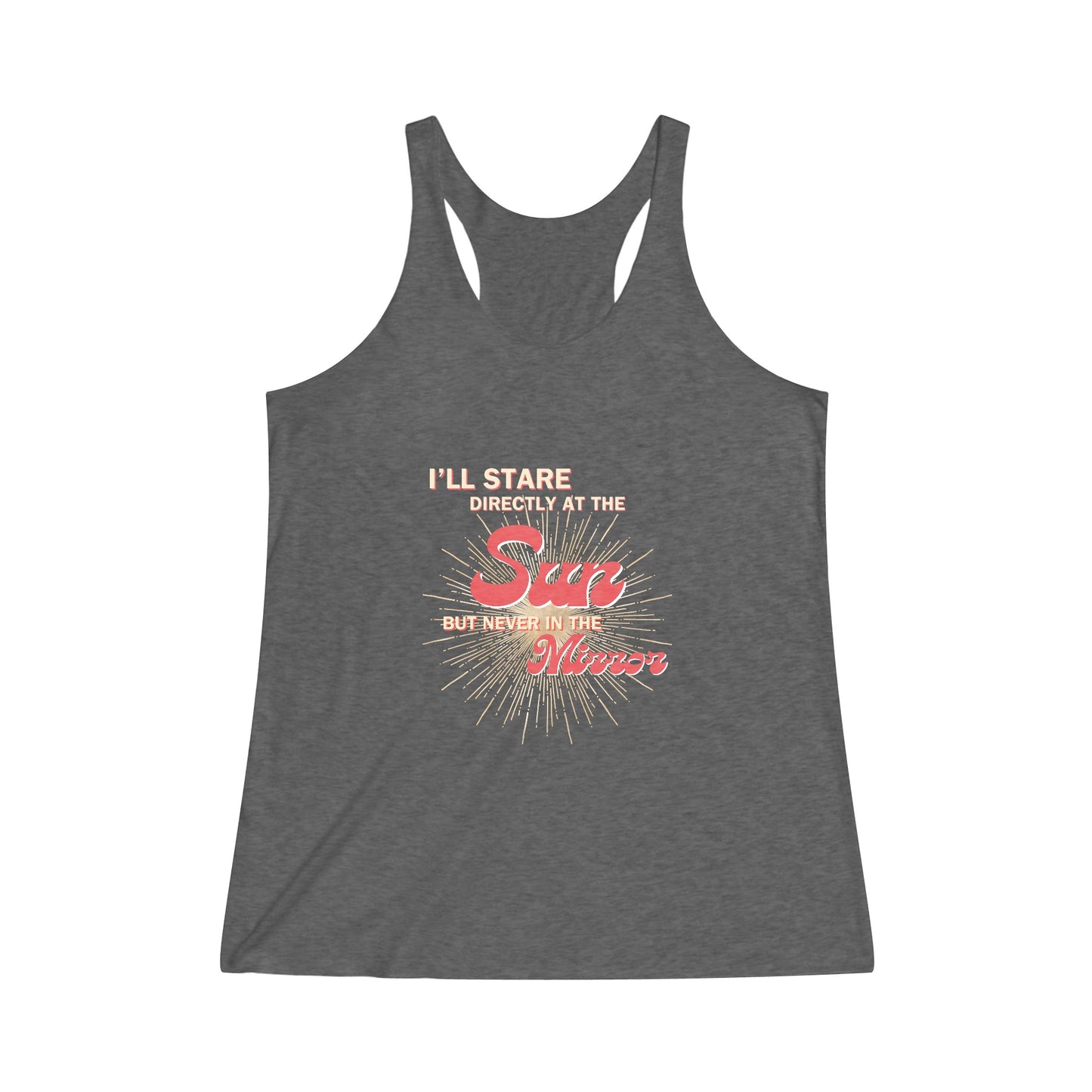 Women's Anti Hero Tri-Blend Racerback Tank