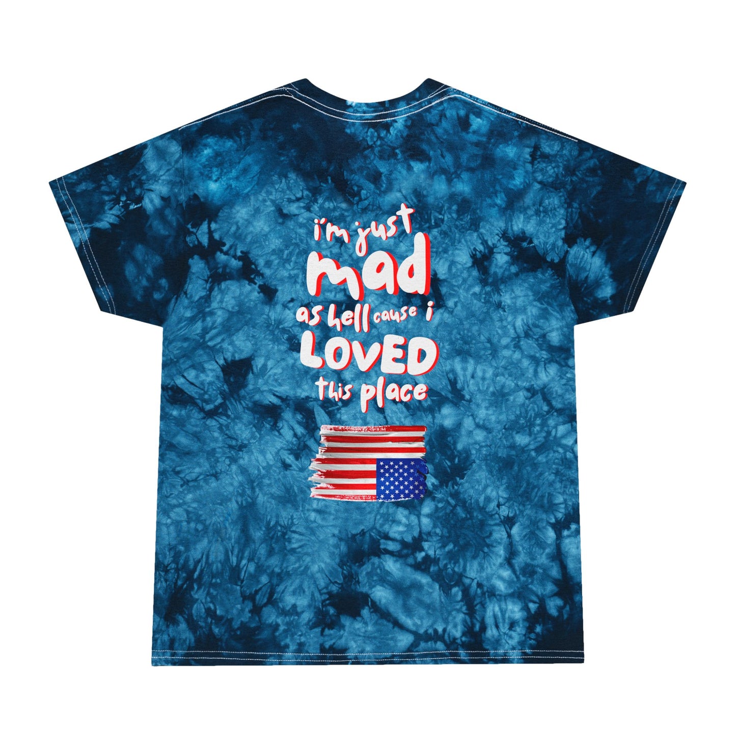 Peaceful Tie Dye Cotton Tee