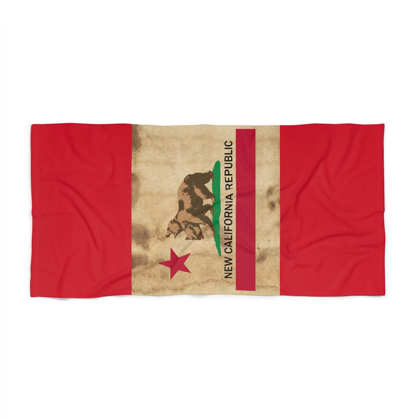 New California Republic Beach Towel