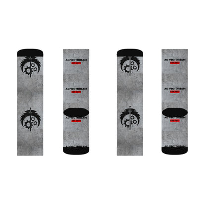 Brother Hood of Steel Sublimation Socks