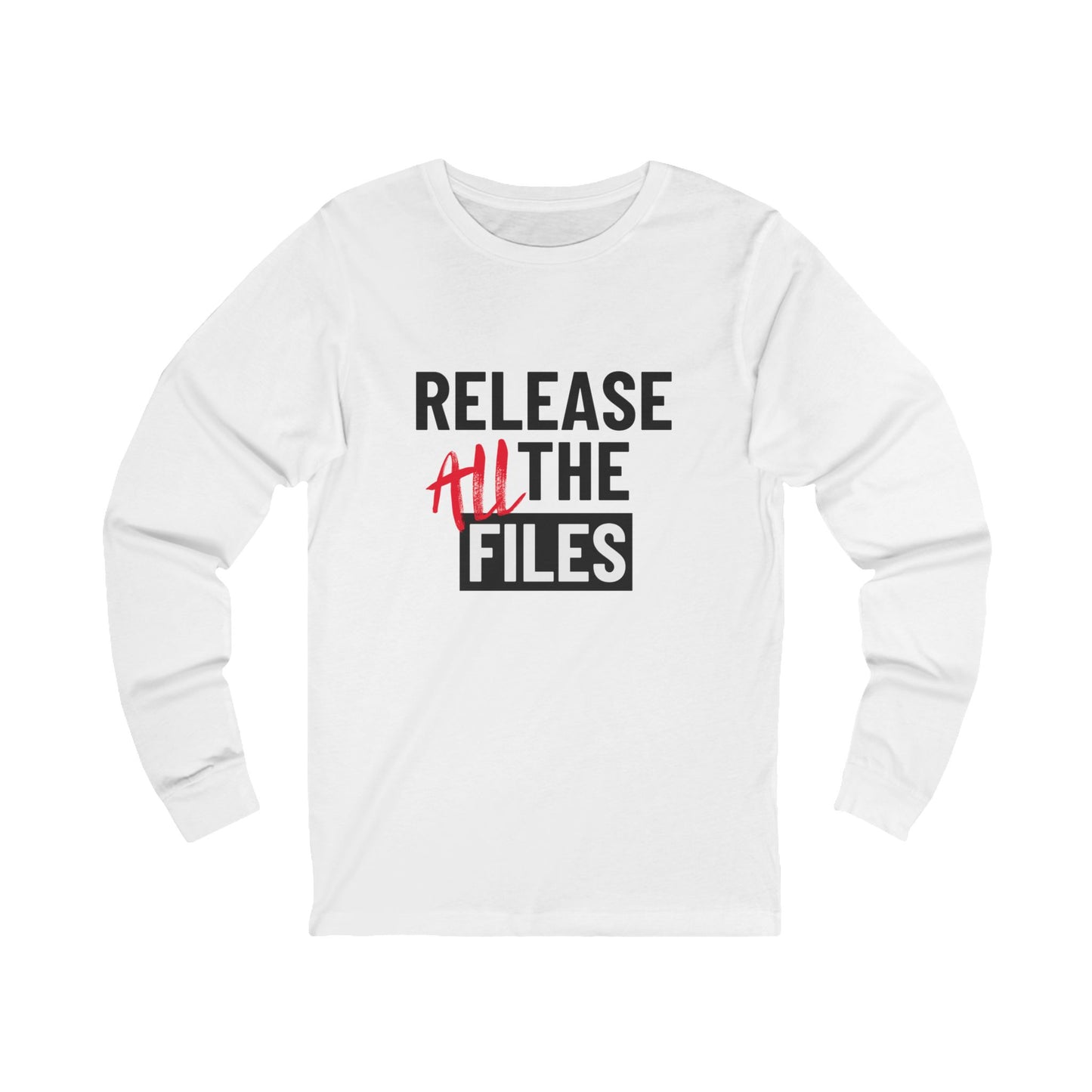 Perfectly Redacted Long Sleeve Tee
