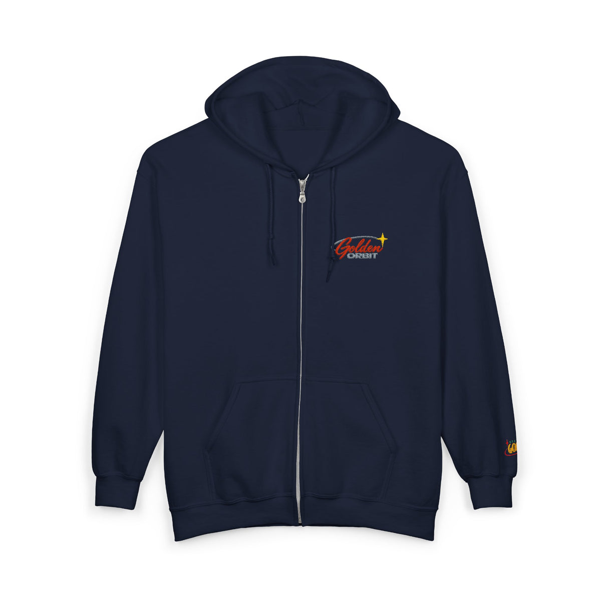 Golden Orbit Unisex Heavy Blend™ Full Zip Hooded Sweatshirt