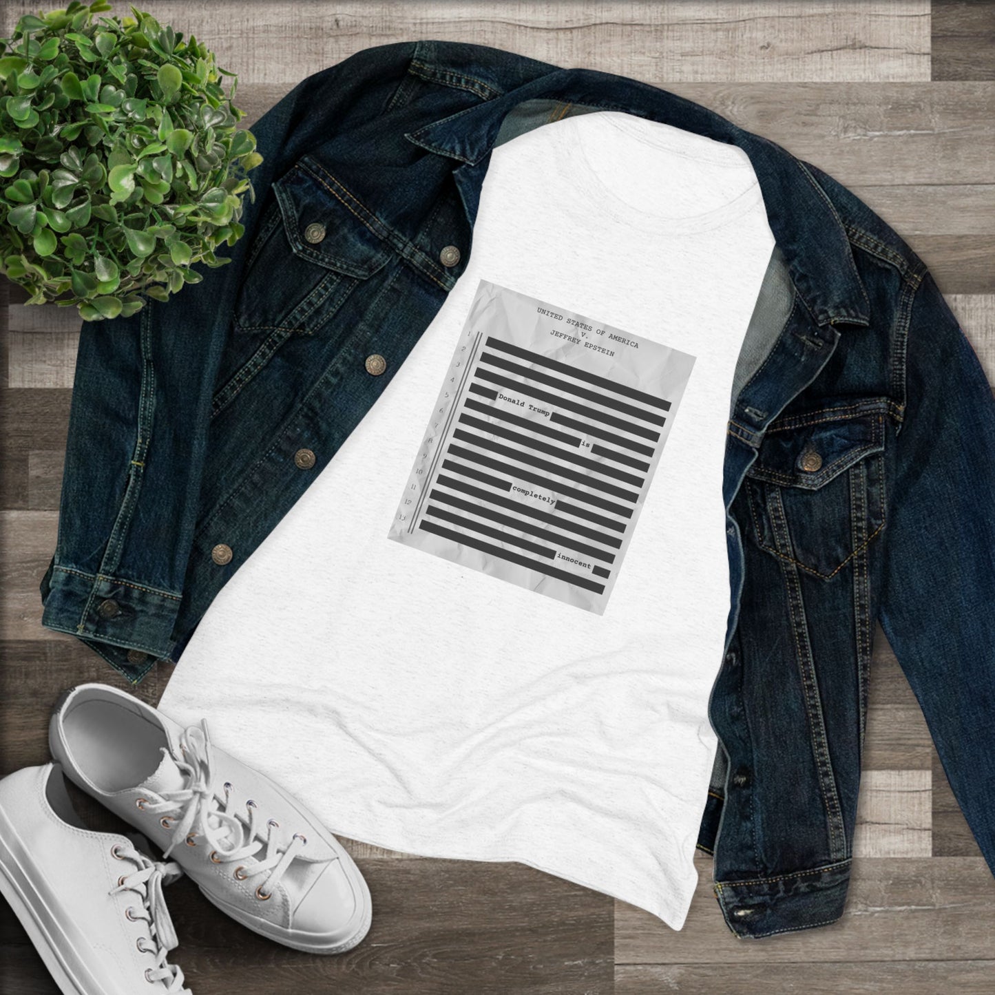 Release ALL The Files Women's Fitted Tee
