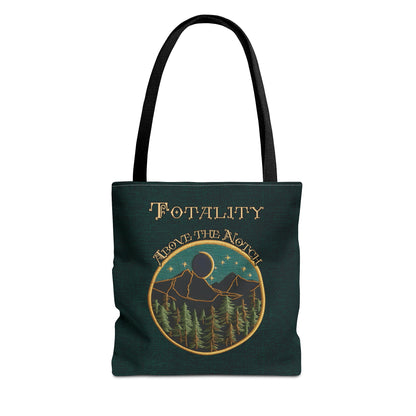 Eclipse New Hampshire Needlepoint Inspired Tote Bag