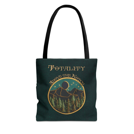 Eclipse New Hampshire Needlepoint Inspired Tote Bag