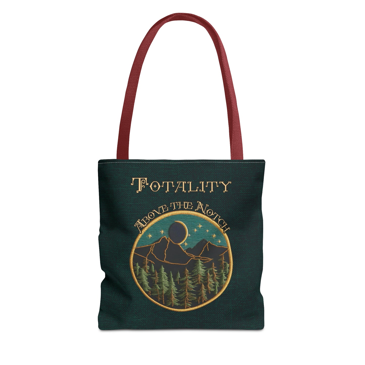 Eclipse New Hampshire Needlepoint Inspired Tote Bag