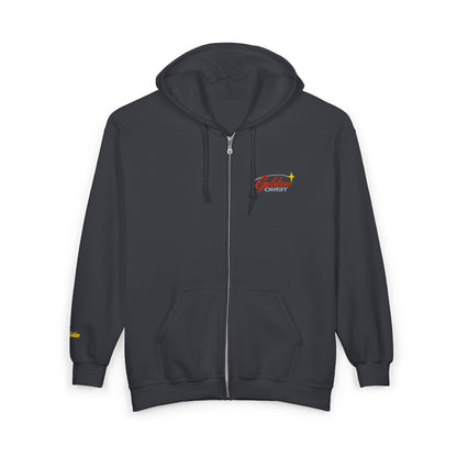 Stay Golden Logo Full Zip Hooded Sweatshirt