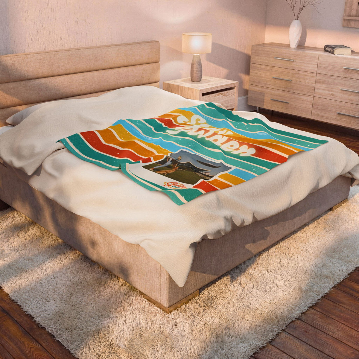 Stay Golden Plush Blanket