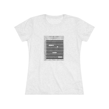 Release ALL The Files Women's Fitted Tee