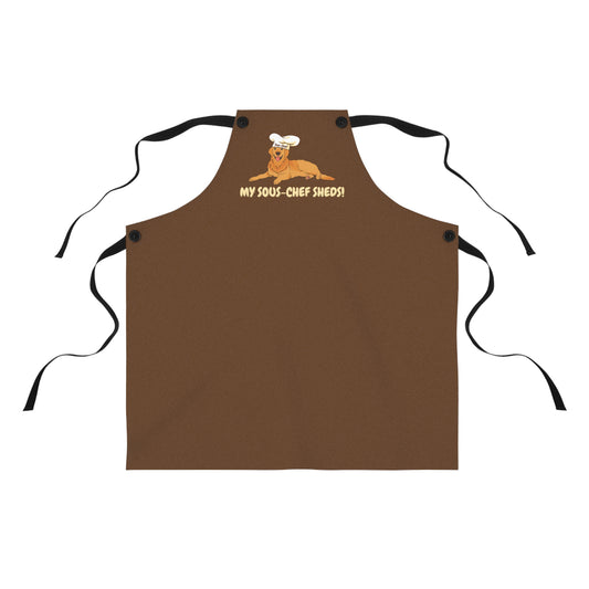 Golden Retriever Sous-Chef Apron