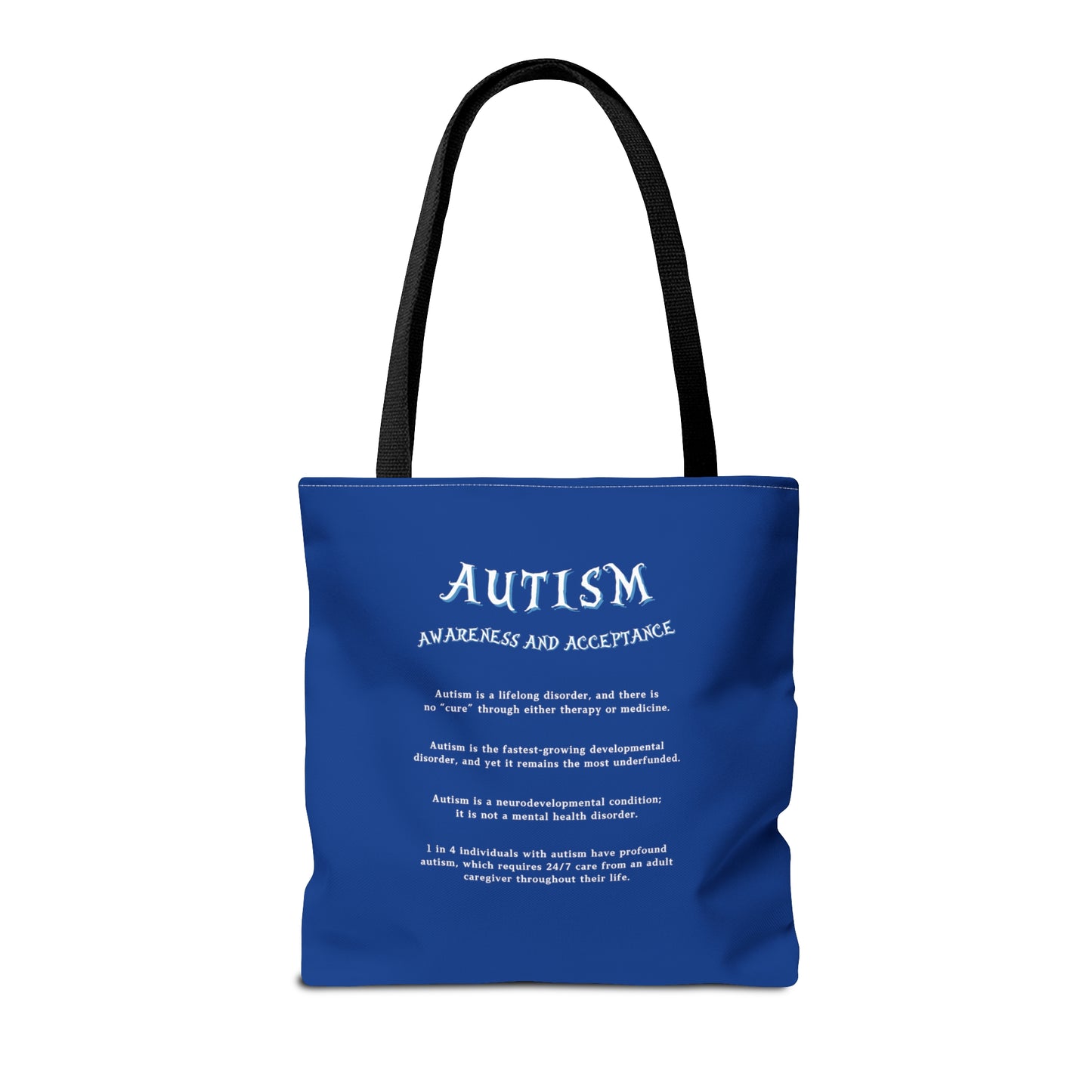 Alice Autism Awareness Tote Bag