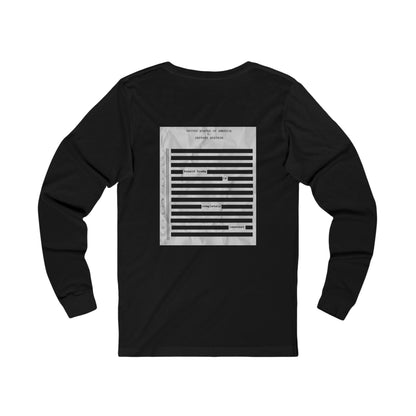 Perfectly Redacted Long Sleeve Tee