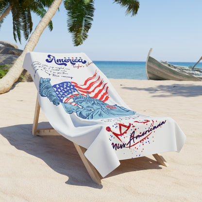 Miss Americana Beach Towel