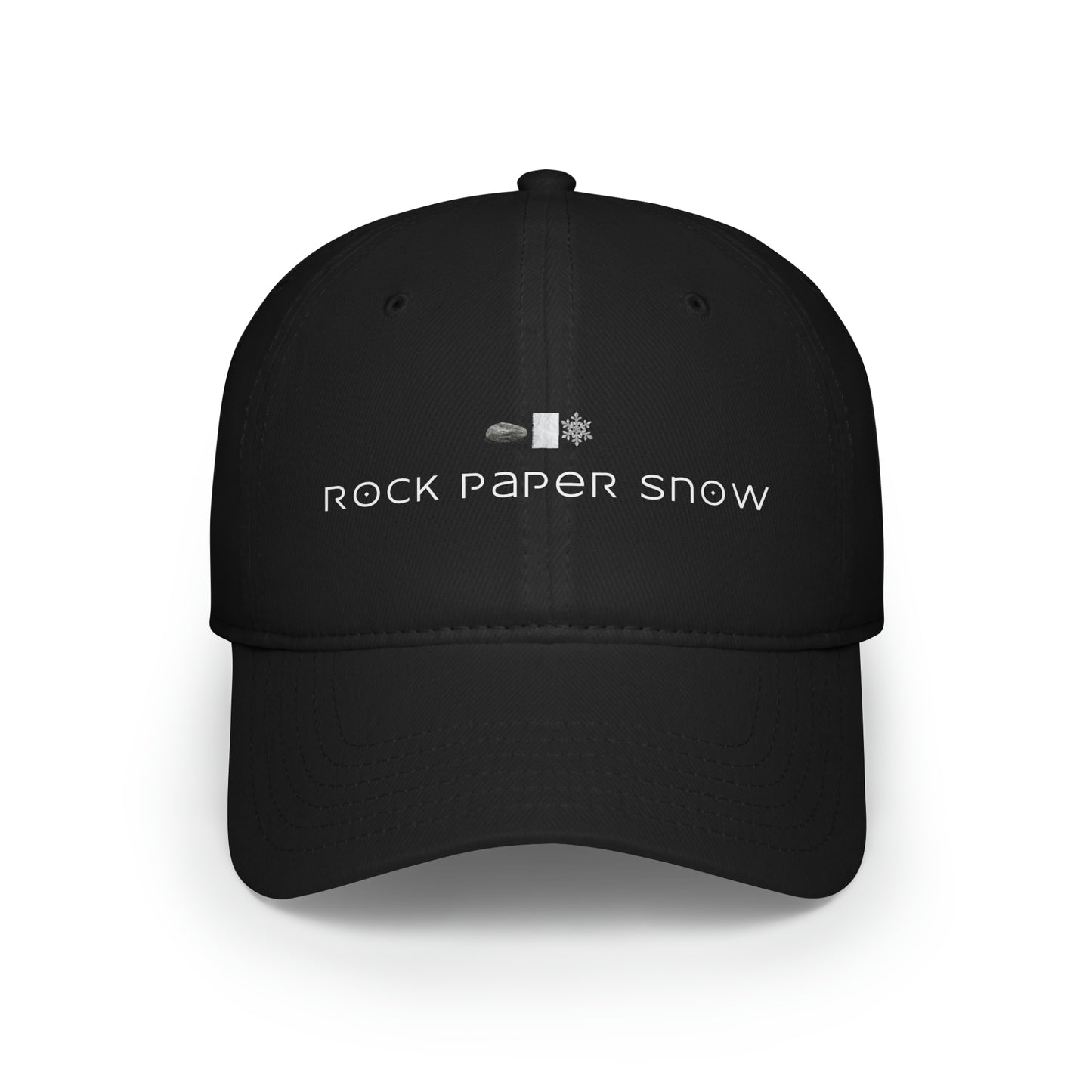 Rock Paper Snow OG Logo Low Profile Baseball Cap