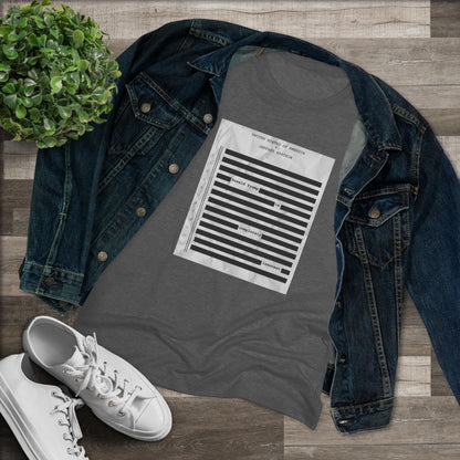 Release ALL The Files Women's Fitted Tee