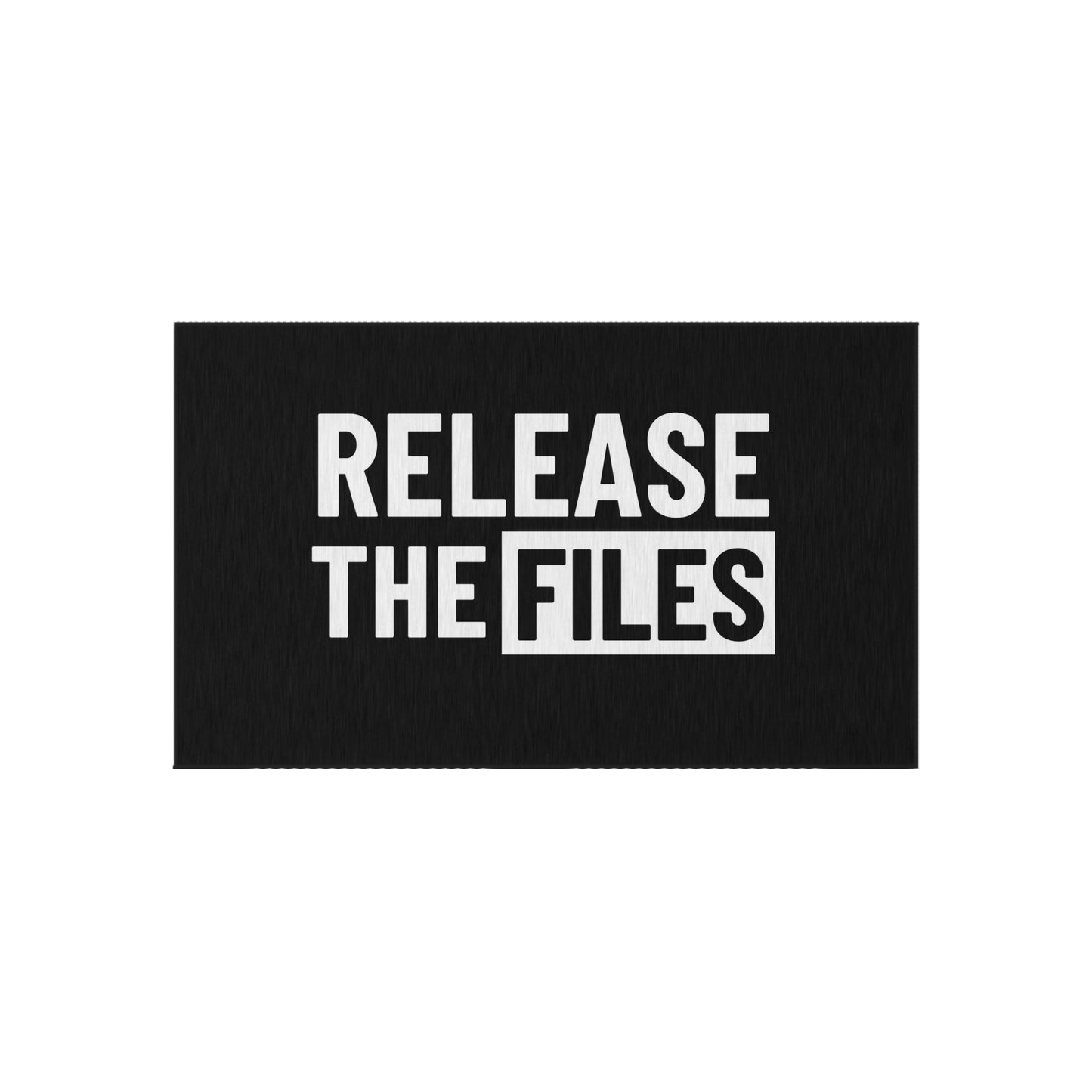 Release the Files Outdoor Rug
