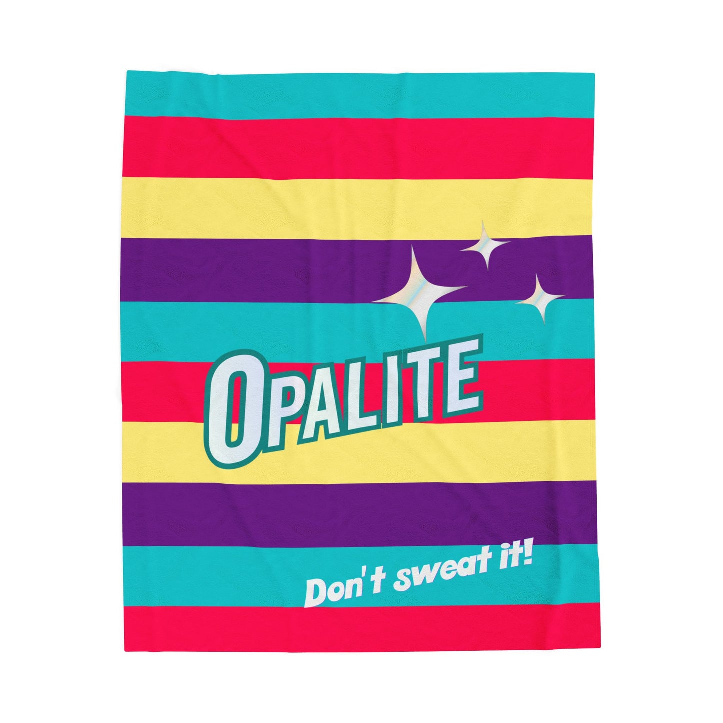 Don't Sweat It Plush Blanket