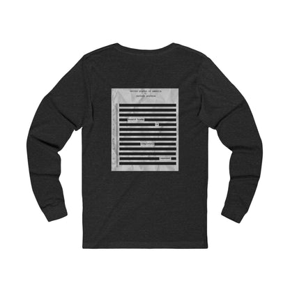 Perfectly Redacted Long Sleeve Tee