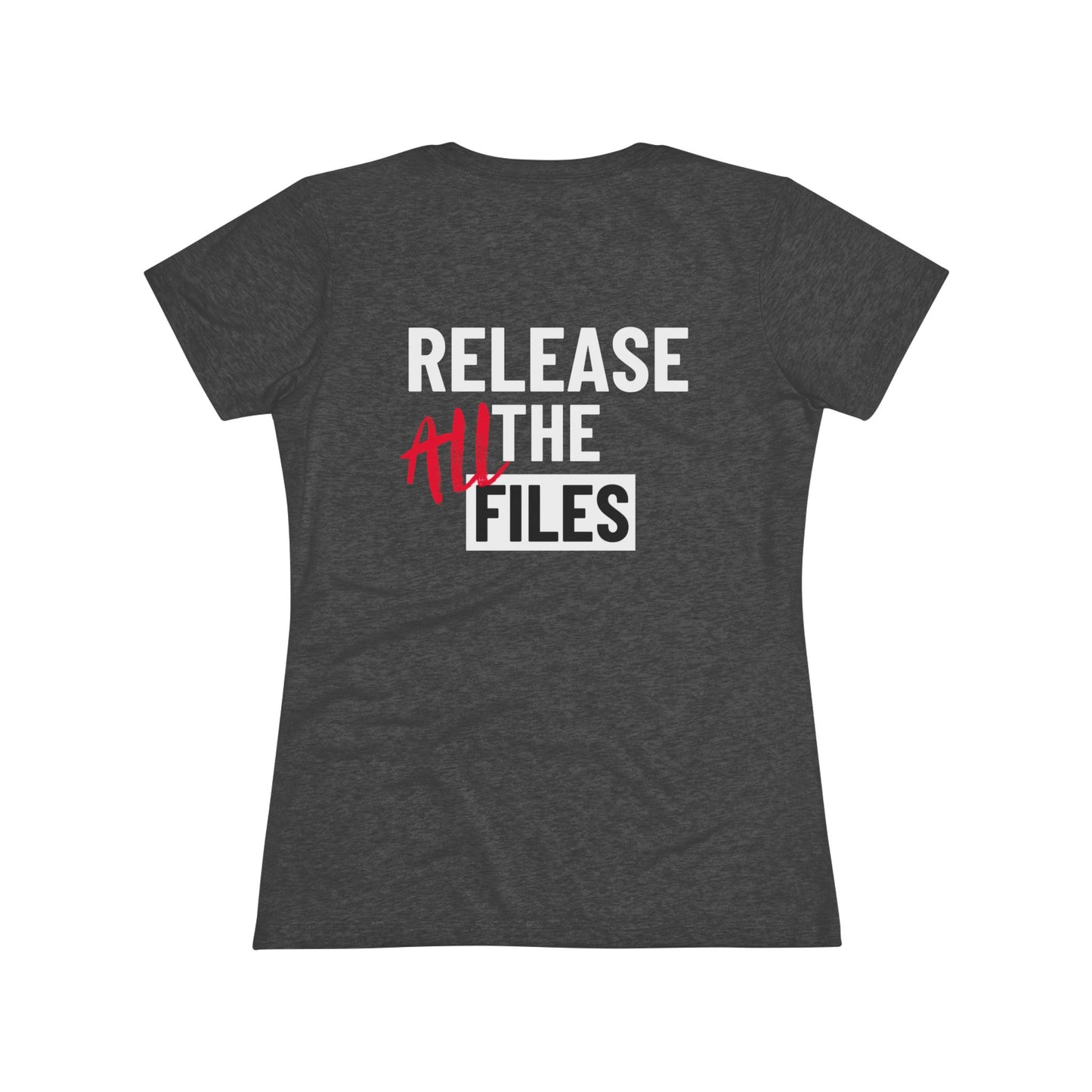 Release ALL The Files Women's Fitted Tee