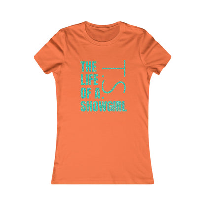Fitted Tee - CANCELLED Showgirl Design